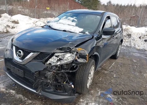 2016 Nissan Rogue S z USA, uszkodzony, nr VIN JN8AT2MV0GW154667